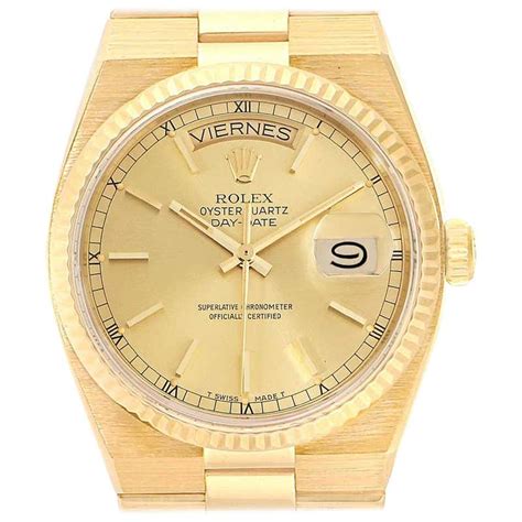 rolex oysterquartz stahl gold|rolex oysterquartz for sale.